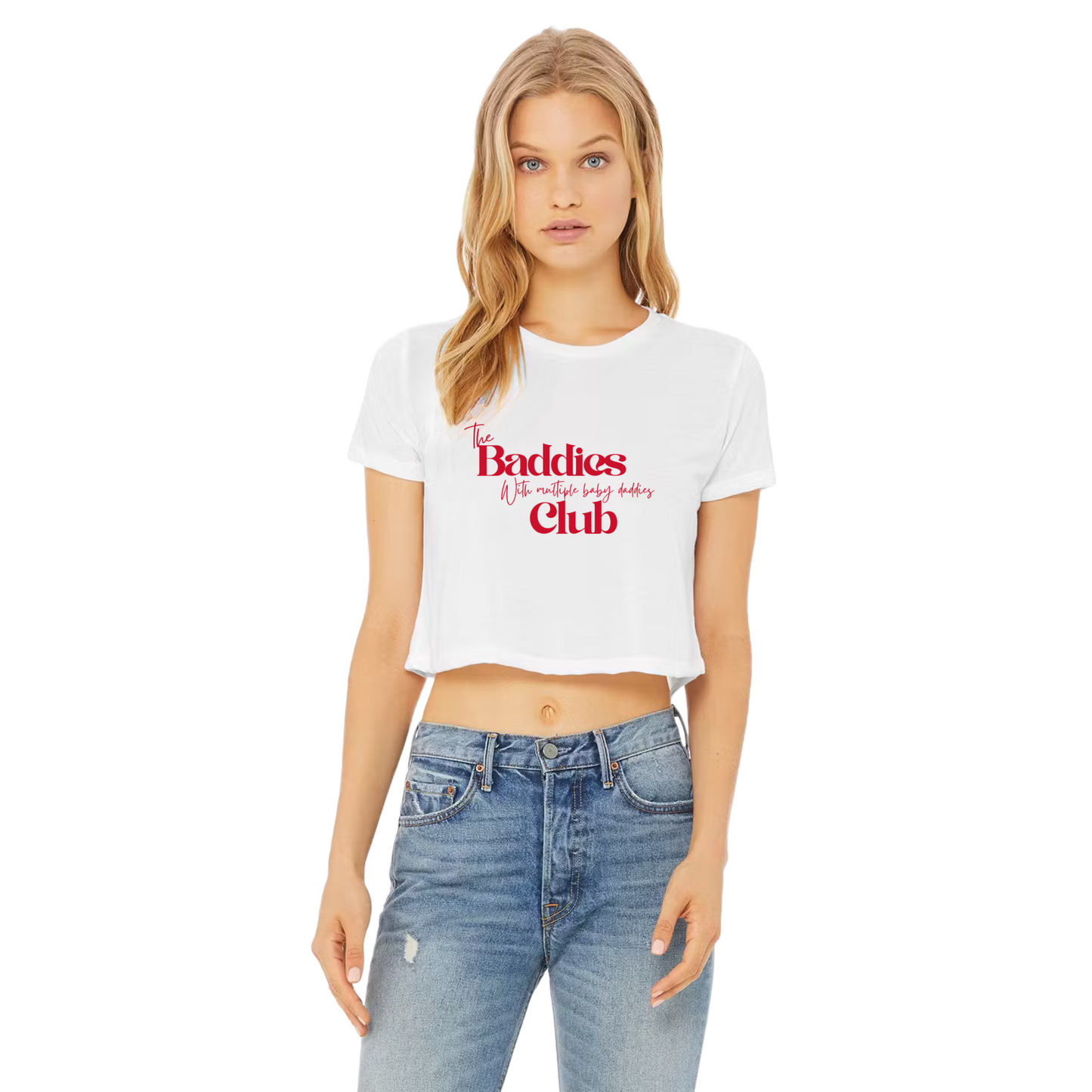 Baddies Club Crop Tee