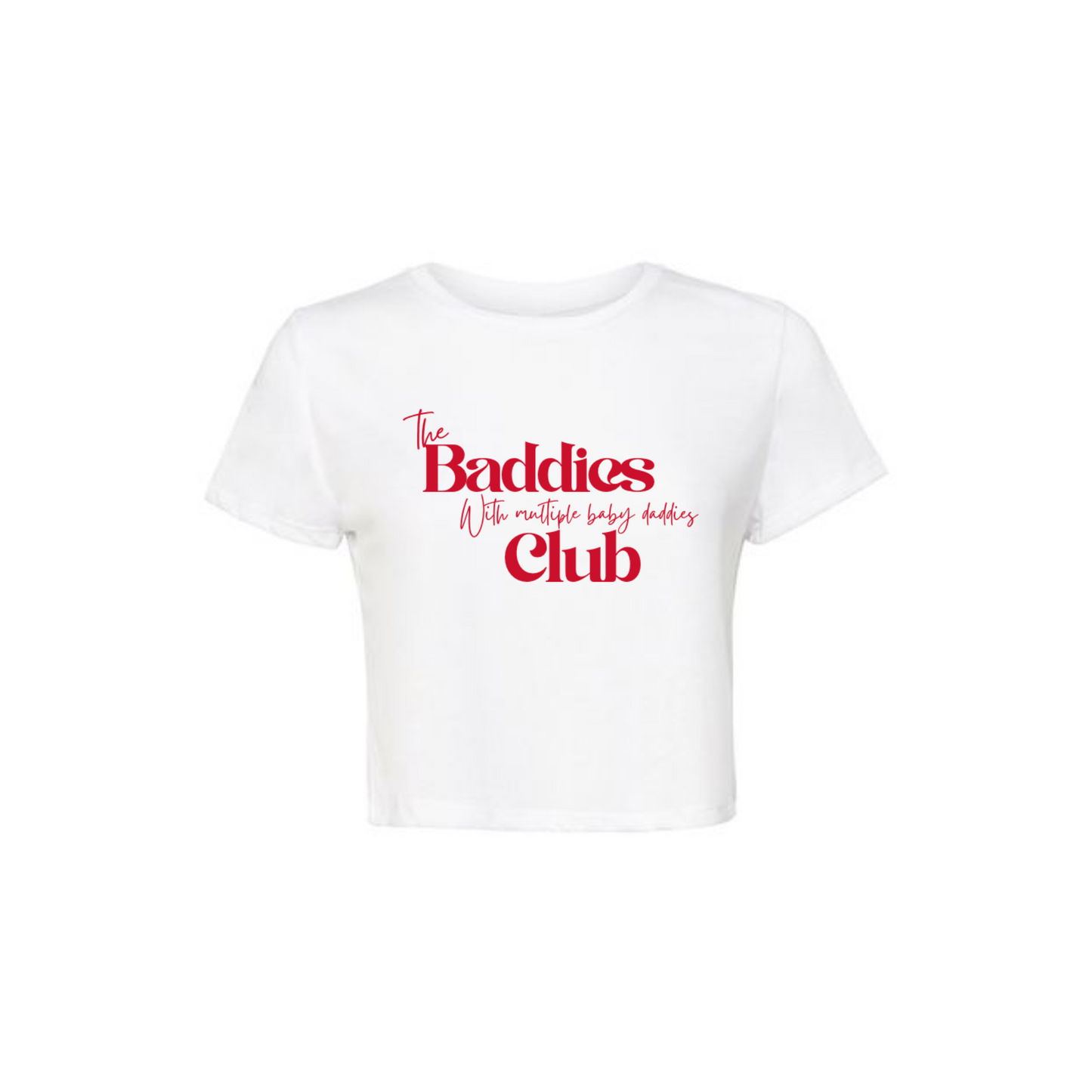 Baddies Club Crop Tee