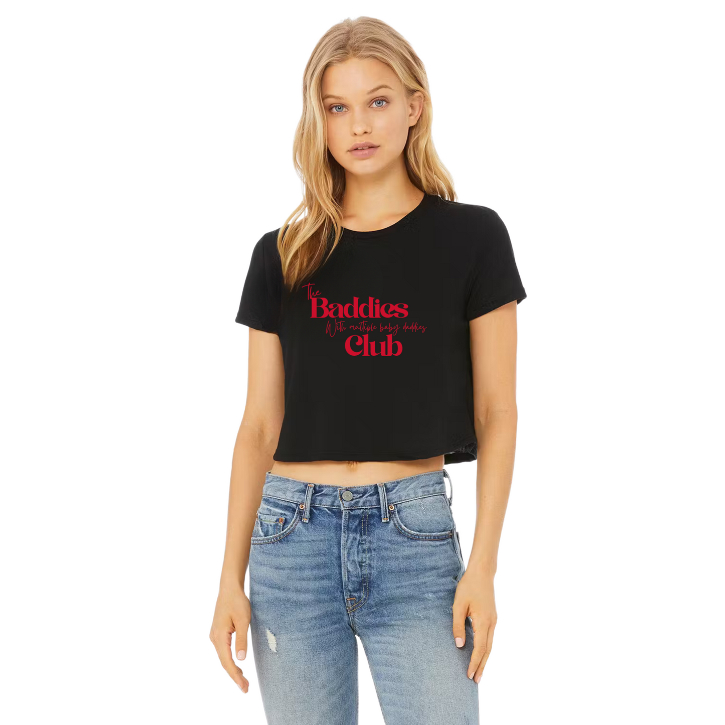 Baddies Club Crop Tee