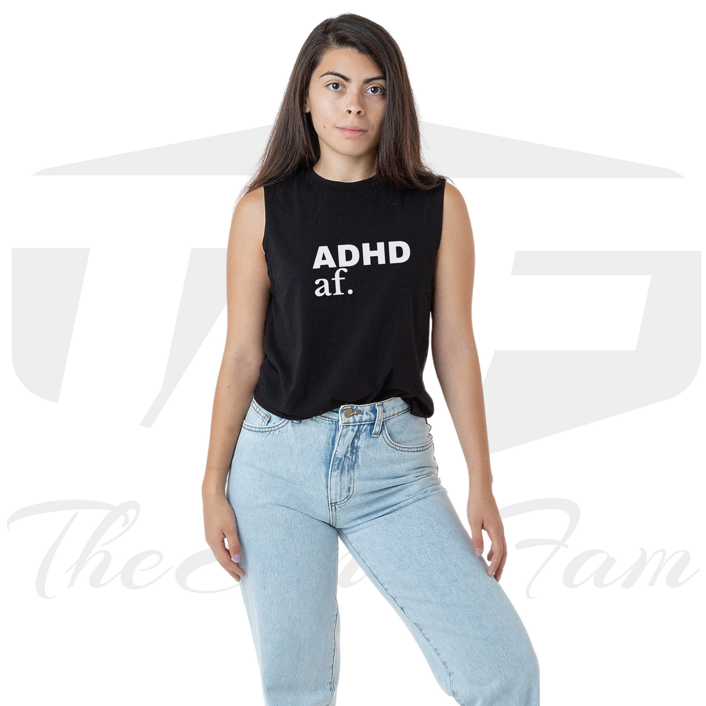 ADHD af. Muscle Tank