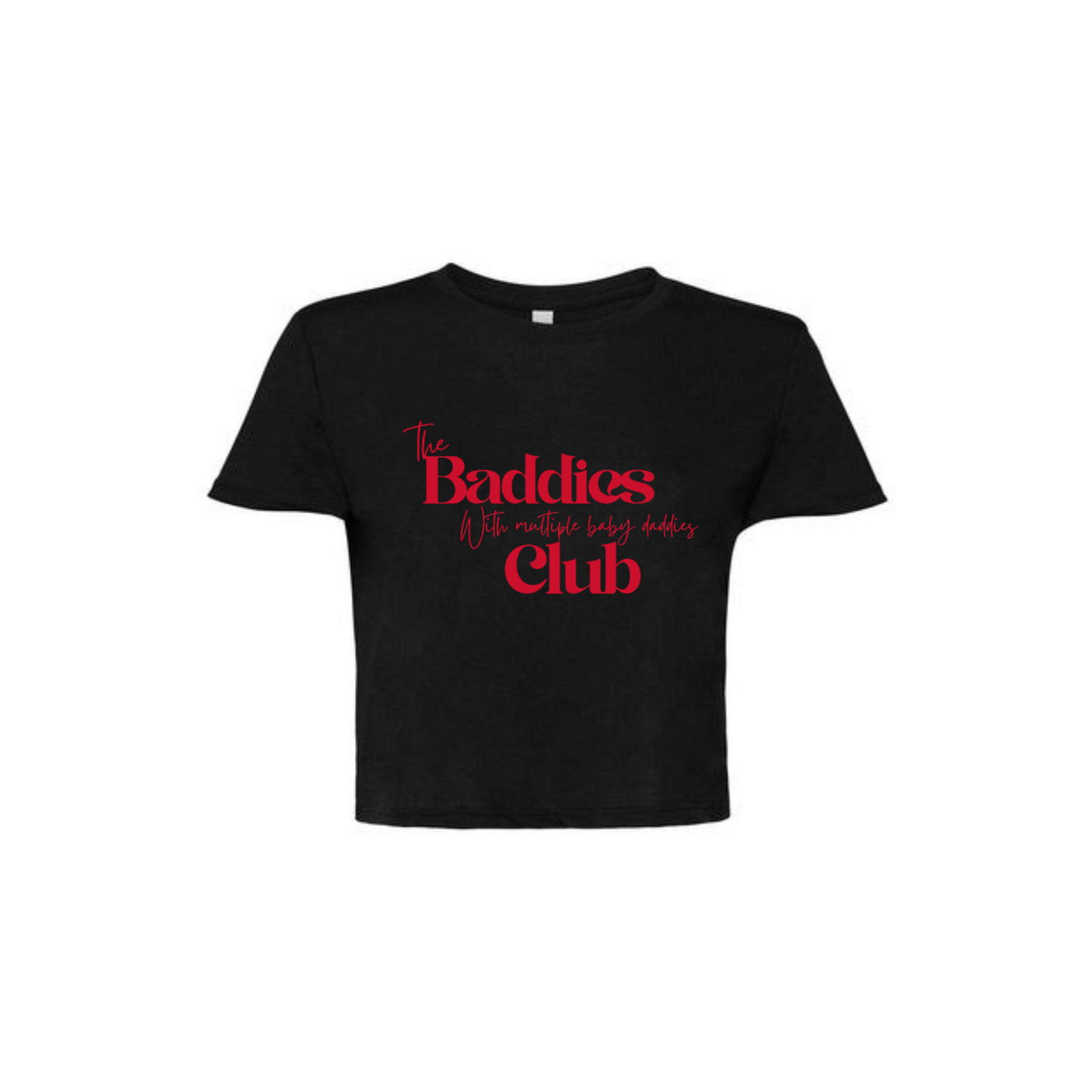 Baddies Club Crop Tee