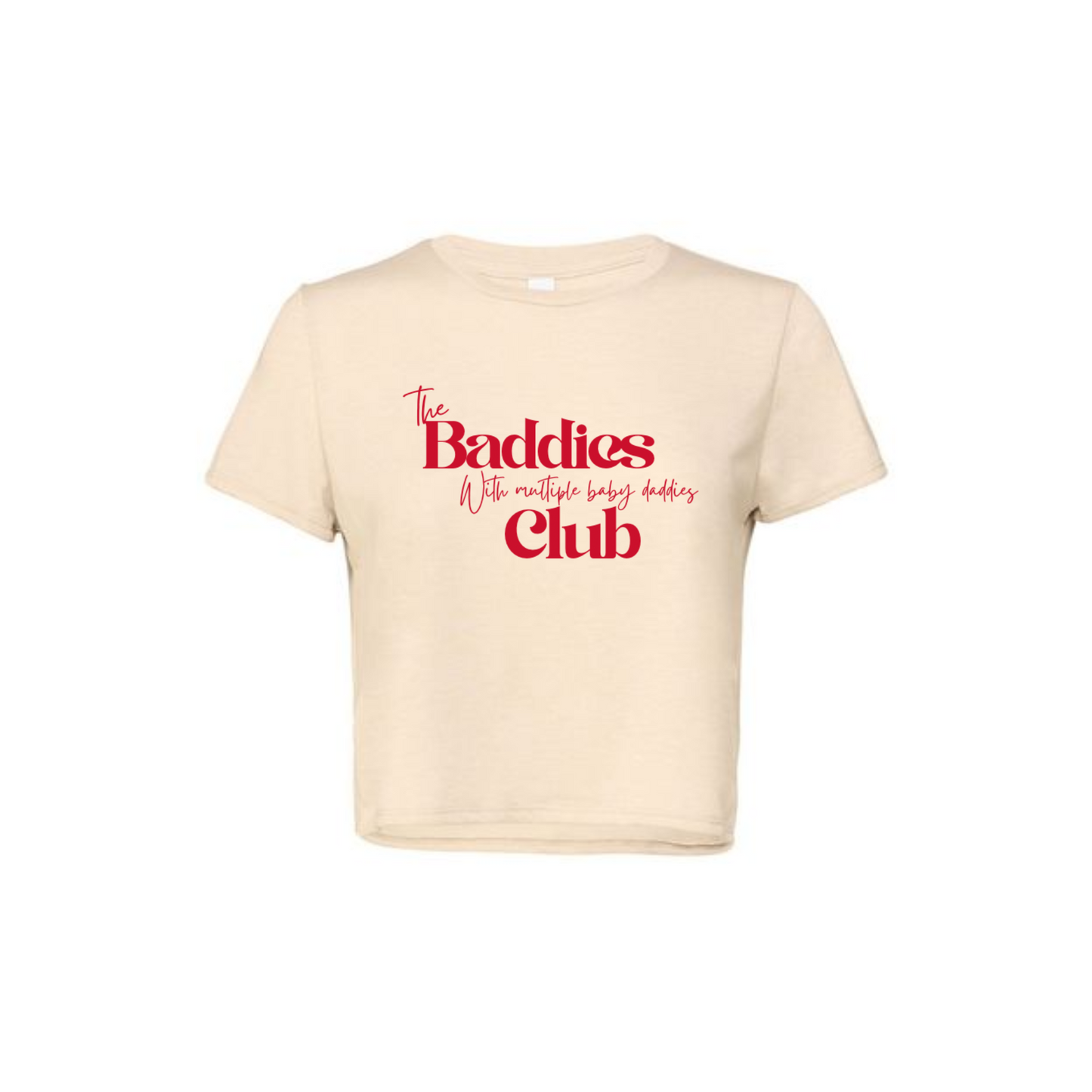 Baddies Club Crop Tee